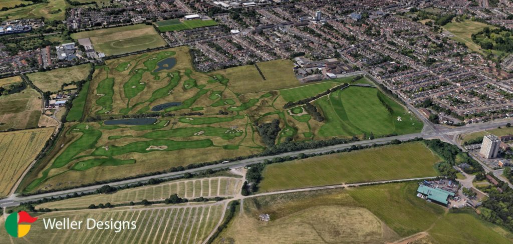 Golf Kingdom aerial view